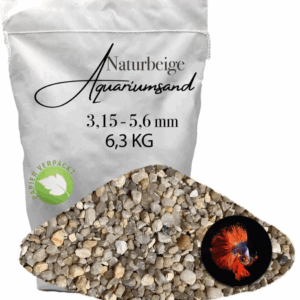 Aquariumkies 3,15-5,6 mm Aquariumsand Aquariensand Aquarienkies 6,3kg Bodengrund