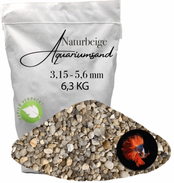 Aquariumkies 315 56 mm Aquariumsand Aquariensand Aquarienkies 63kg Bodengrund 145900147267
