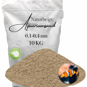 Aquariumsand 10 kg Aquariumkies Aquariensand Aquarienkies Bodengrund 0,1-0,4 mm