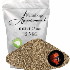 Aquariumsand 12,5 Aquariumkies Aquariensand Aquarienkies Bodengrund 0,63-1,25 mm