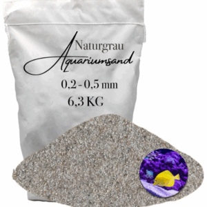 Aquariumsand Aquariumkies 0,2-0,5mm Aquariensand Aquarienkies Bodengrund 6,3 KG