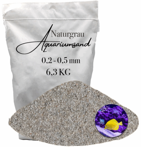 Aquariumsand Aquariumkies 02 05mm Aquariensand Aquarienkies Bodengrund 63 KG 145905448017