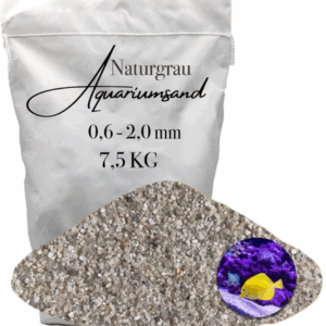 Aquariumsand Aquariumkies 06 20mm Aquariensand Aquarienkies Bodengrund grau 145903810657