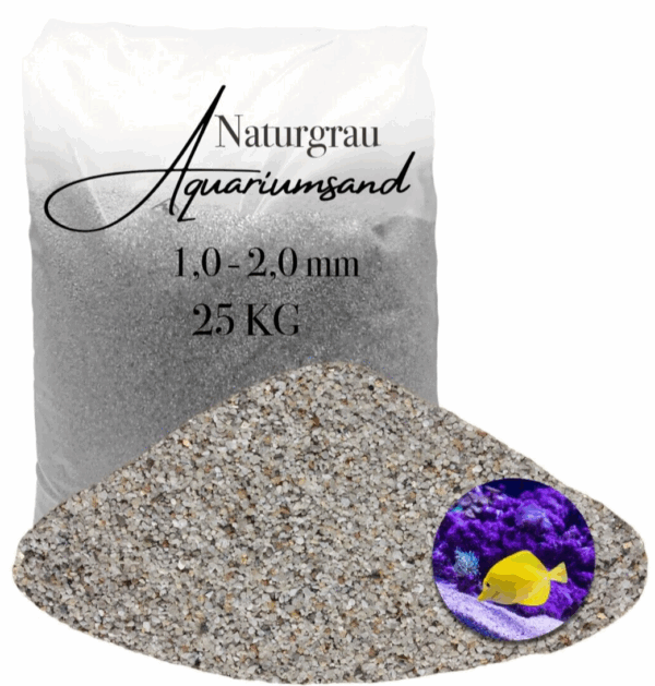 Aquariumsand Aquariumkies 10 20 mm Aquariensand Aquarienkies Bodengrund grau 145838767597