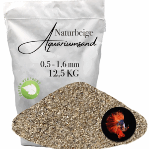 Aquariumsand Aquariumkies Aquariensand 125 KG Aquarienkies Bodengrund Natursand 145898071297