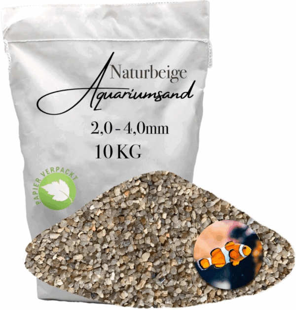 Aquariumsand Aquariumkies Aquariensand Aquarienkies 10 kg 20 40 mm Natursand 145880339297