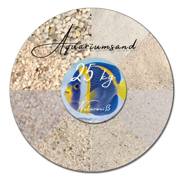 Aquariumsand Aquariumkies Aquariensand Aquarienkies 25kg Bodengrund Natursand 145138913837