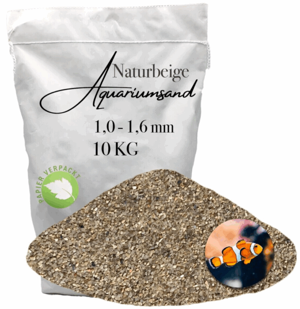Aquariumsand Aquariumkies Aquariensand Aquarienkies Bodengrund 10 kg 10 16 mm 145880320577