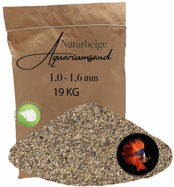 Aquariumsand Aquariumkies Aquariensand Aquarienkies Bodengrund 19 kg 10 16 mm 146399930807