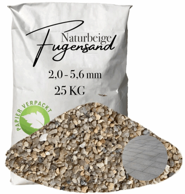 Einkehrsand Fugensand 20 56 mm Pflasterfugensand Terrasse Pflaster verfugen 145816670837