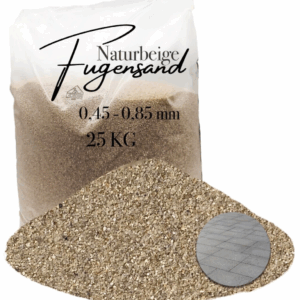 Fugensand Einkehrsand 0,45-0,85 mm Pflasterfugensand Terrasse Pflaster verfugen