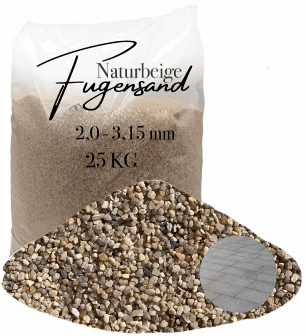 Fugensand Einkehrsand 20 315 mm Pflasterfugensand Terrasse Pflaster verfugen 145814740937