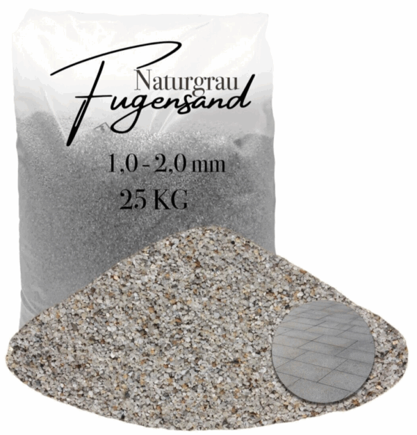 Fugensand grau fein 10 20 mm Pflasterfugensand Terrasse Pflaster verfugen 145836679147