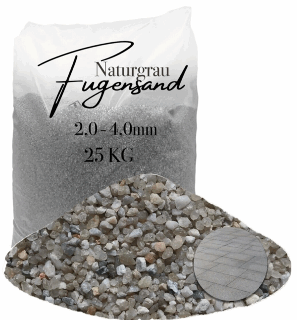 Fugensand grau fein 20 40 mm Pflasterfugensand Terrasse Pflaster verfugen 145836681297