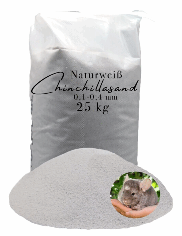 Hamster Chinchillasand Maeuse Ratten weiss Badesand Staubbad fein Fellpflege 145629214167