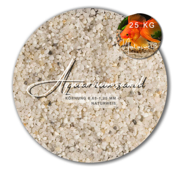 Variante von Aquariumsand Aquariumkies Aquariensand Aquarienkies 25kg Bodengrund Natursand 145138913837 0148