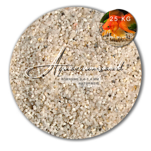 Variante von Aquariumsand Aquariumkies Aquariensand Aquarienkies 25kg Bodengrund Natursand 145138913837 1237