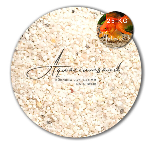 Variante von Aquariumsand Aquariumkies Aquariensand Aquarienkies 25kg Bodengrund Natursand 145138913837 2811
