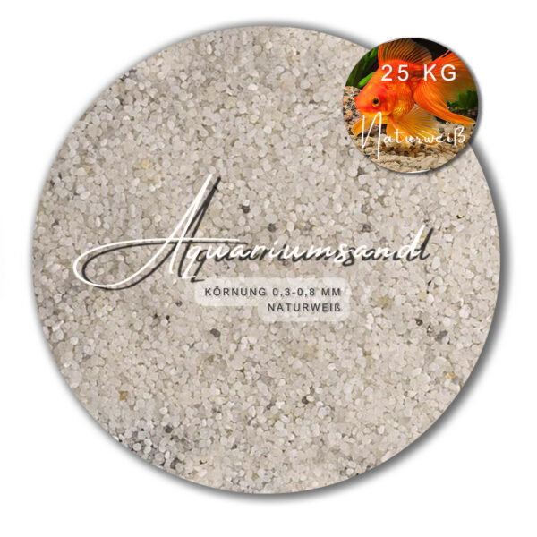 Variante von Aquariumsand Aquariumkies Aquariensand Aquarienkies 25kg Bodengrund Natursand 145138913837 6da8