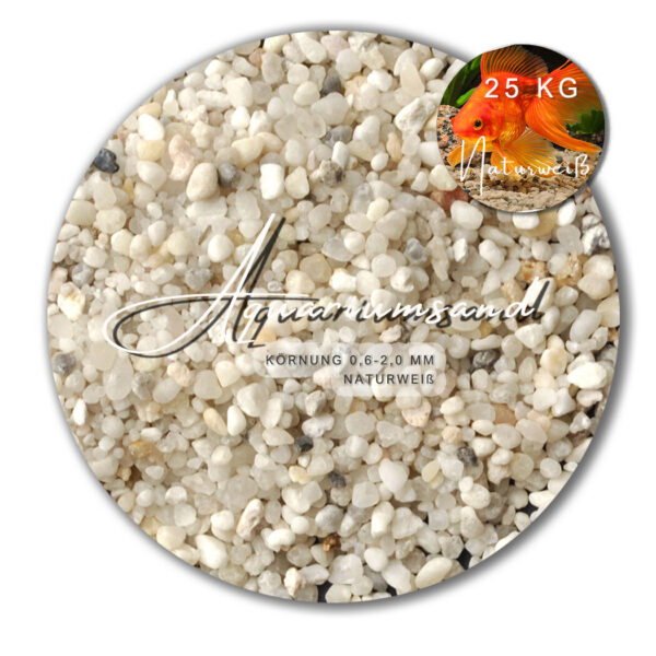 Variante von Aquariumsand Aquariumkies Aquariensand Aquarienkies 25kg Bodengrund Natursand 145138913837 6f54
