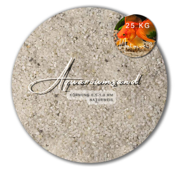 Variante von Aquariumsand Aquariumkies Aquariensand Aquarienkies 25kg Bodengrund Natursand 145138913837 7db7