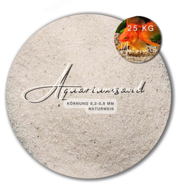 Variante von Aquariumsand Aquariumkies Aquariensand Aquarienkies 25kg Bodengrund Natursand 145138913837 7f7c