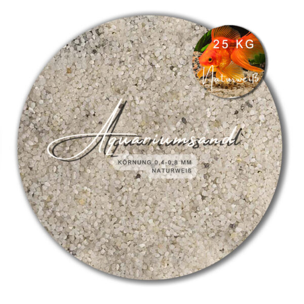 Variante von Aquariumsand Aquariumkies Aquariensand Aquarienkies 25kg Bodengrund Natursand 145138913837 899c