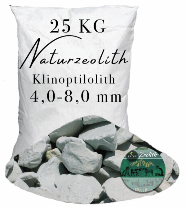 Zeolith 40 80 mm 25kg Phosphatbinder Klinoptilolith Zeoliet Filtermaterial 145735288637