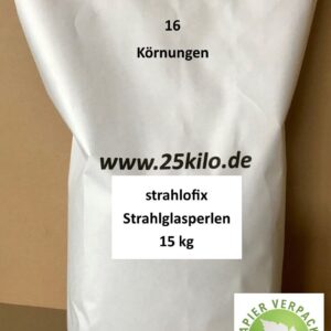 15 kg Strahlmittel Glasperlen Strahlglasperlen Glasstrahlen Sandstrahl Strahlgut
