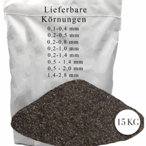 15 kg Strahlmittel Strahlgut Sandstrahlen Strahlsand Strahlschlacke Schlacke