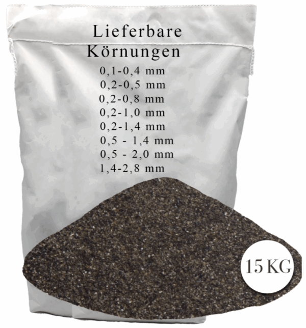 15 kg Strahlmittel Strahlgut Sandstrahlen Strahlsand Strahlschlacke Schlacke
