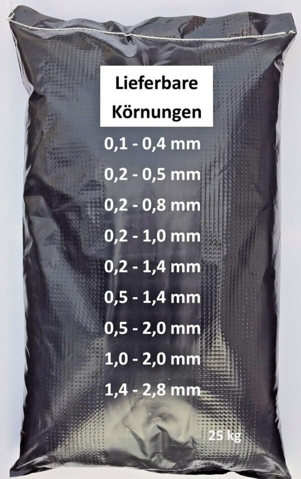 25 kg Strahlmittel Strahlgut Sandstrahlen Strahlsand Strahlschlacke Schlacke – Bild 3