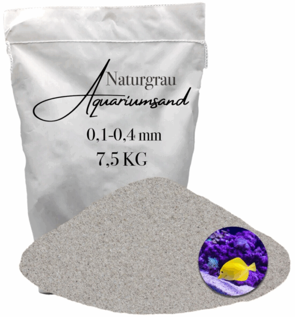 Aquariumsand Aquariumkies 01 04mm Aquariensand Aquarienkies Bodengrund grau 145903809358