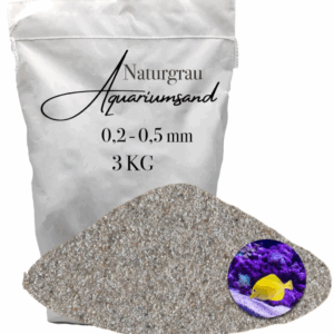 Aquariumsand Aquariumkies 0,2-0,5mm Aquariensand Aquarienkies Bodengrund 3 KG
