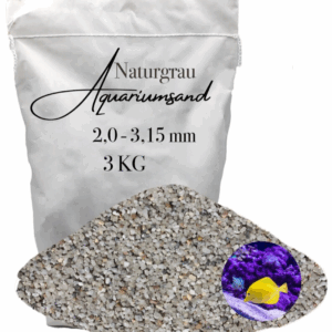 Aquariumsand Aquariumkies 20 315 mm Aquariensand Aquarienkies Bodengrund grau 145903489628