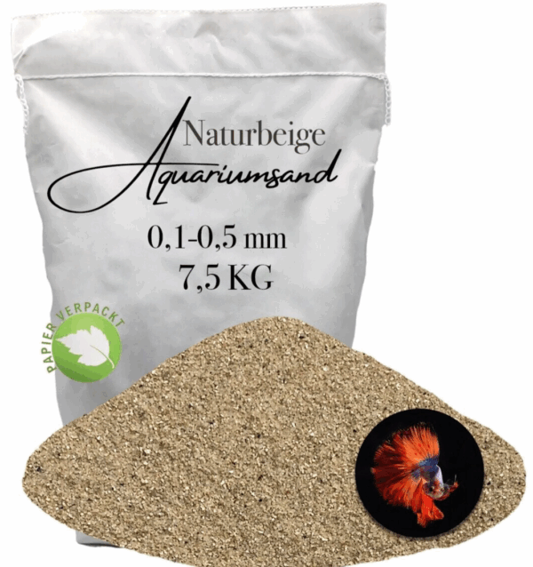 Aquariumsand Aquariumkies 75 KG Aquariensand Aquarienkies Bodengrund 01 05 mm 145898196818