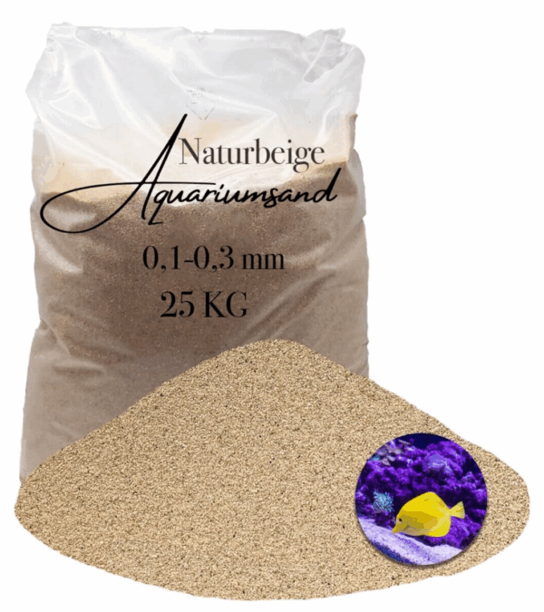 Aquariumsand Aquariumkies Aquariensand Aquarienkies 25kg Bodengrund 01 03 mm 145653177678