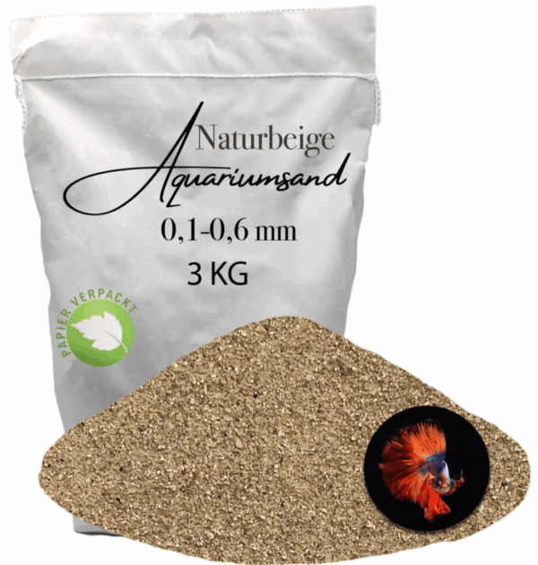 Aquariumsand Aquariumkies Aquariensand Aquarienkies Bodengrund 3 kg 10 16 mm 145899704548