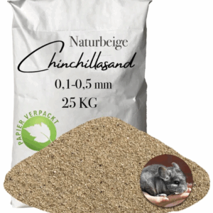 Chinchilla Sand beige Badesand 01 05mm 25 kg Staubbad Hamster Maeuse Papiersack 145792910578