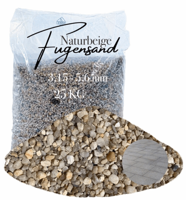 Fugensand Einkehrsand 315 56 mm Pflasterfugensand Terrasse Pflaster verfugen 145814761578