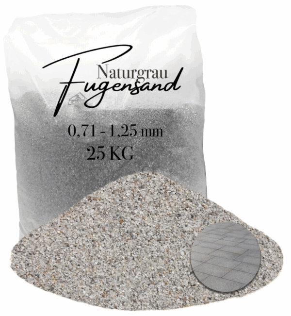 Fugensand grau fein 071 125 mm Pflasterfugensand Terrasse Pflaster verfugen 145836676898