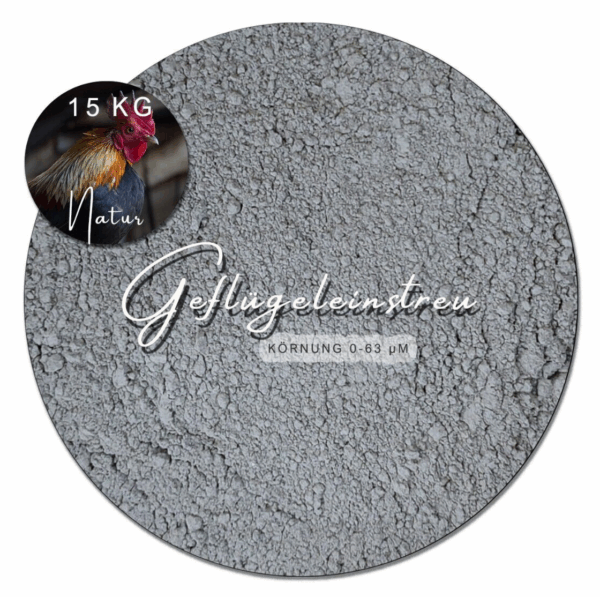 Gefluegeleinstreu 15kg Badesand Huehner Staubbad fein Milben Gefiederbad Sandbad 145138913828