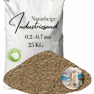 Industriesand Kunstharz Einstreuung 25 kg beiger Quarzsand Fuellsand 02 07mm 145821253228