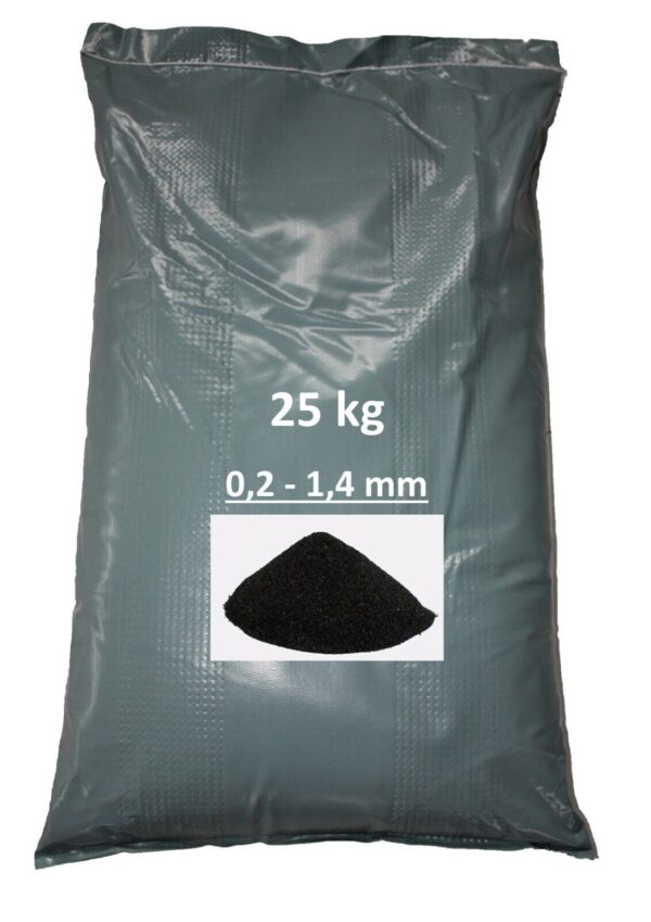 25 kg Strahlmittel Strahlgut Sandstrahlen Strahlsand Strahlschlacke Schlacke – Bild 9