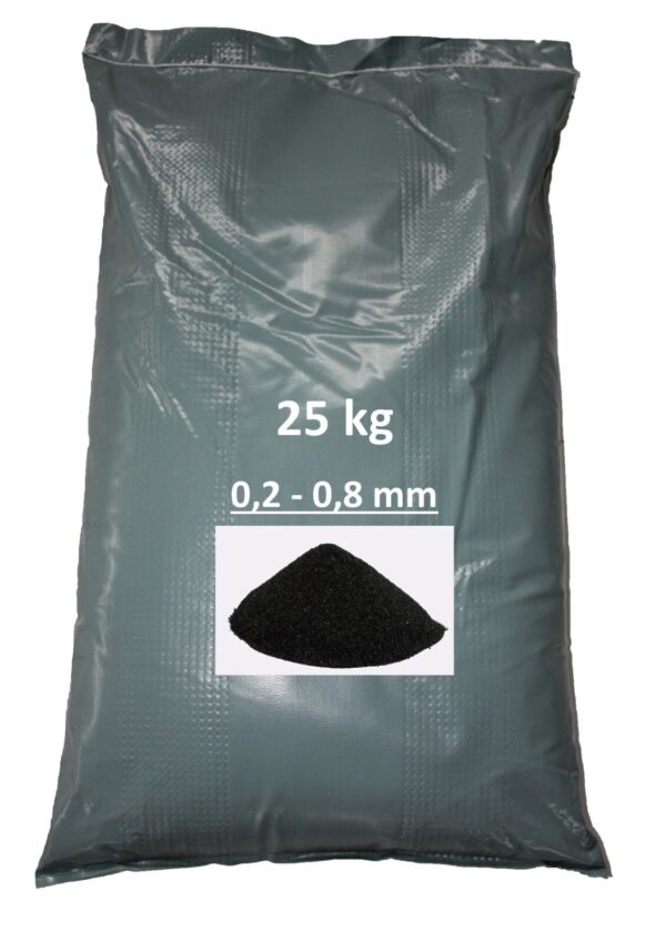 25 kg Strahlmittel Strahlgut Sandstrahlen Strahlsand Strahlschlacke Schlacke – Bild 7
