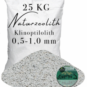 Zeolith 0,5-1,0 mm 25kg Phosphatbinder Klinoptilolith Zeoliet Filtermaterial
