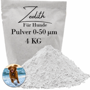4000g Zeolith für Hunde Pulver 50µm Vulkanmineral Klinoptilolith entgiften 100%