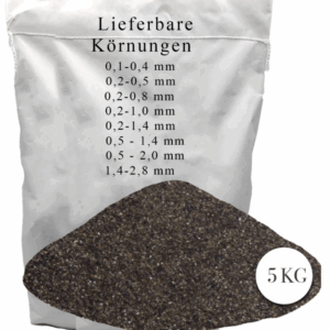 5 kg Strahlmittel Strahlgut Sandstrahlen Strahlsand Strahlschlacke Schlacke