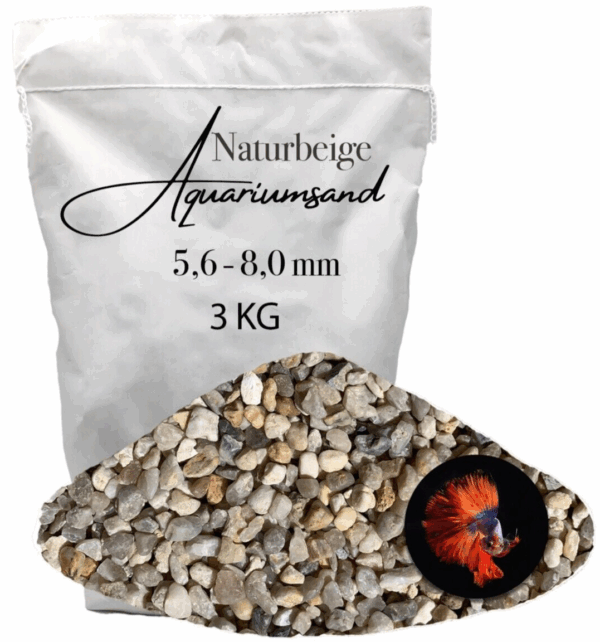Aquariumkies 56 80 mm Aquariumsand Aquariensand Aquarienkies 3 kg Bodengrund 145899680569