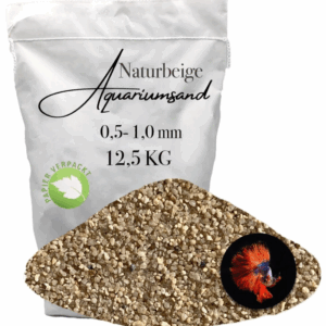 Aquariumsand 12,5 Aquariumkies Aquariensand Aquarienkies Bodengrund 0,5-1,0 mm